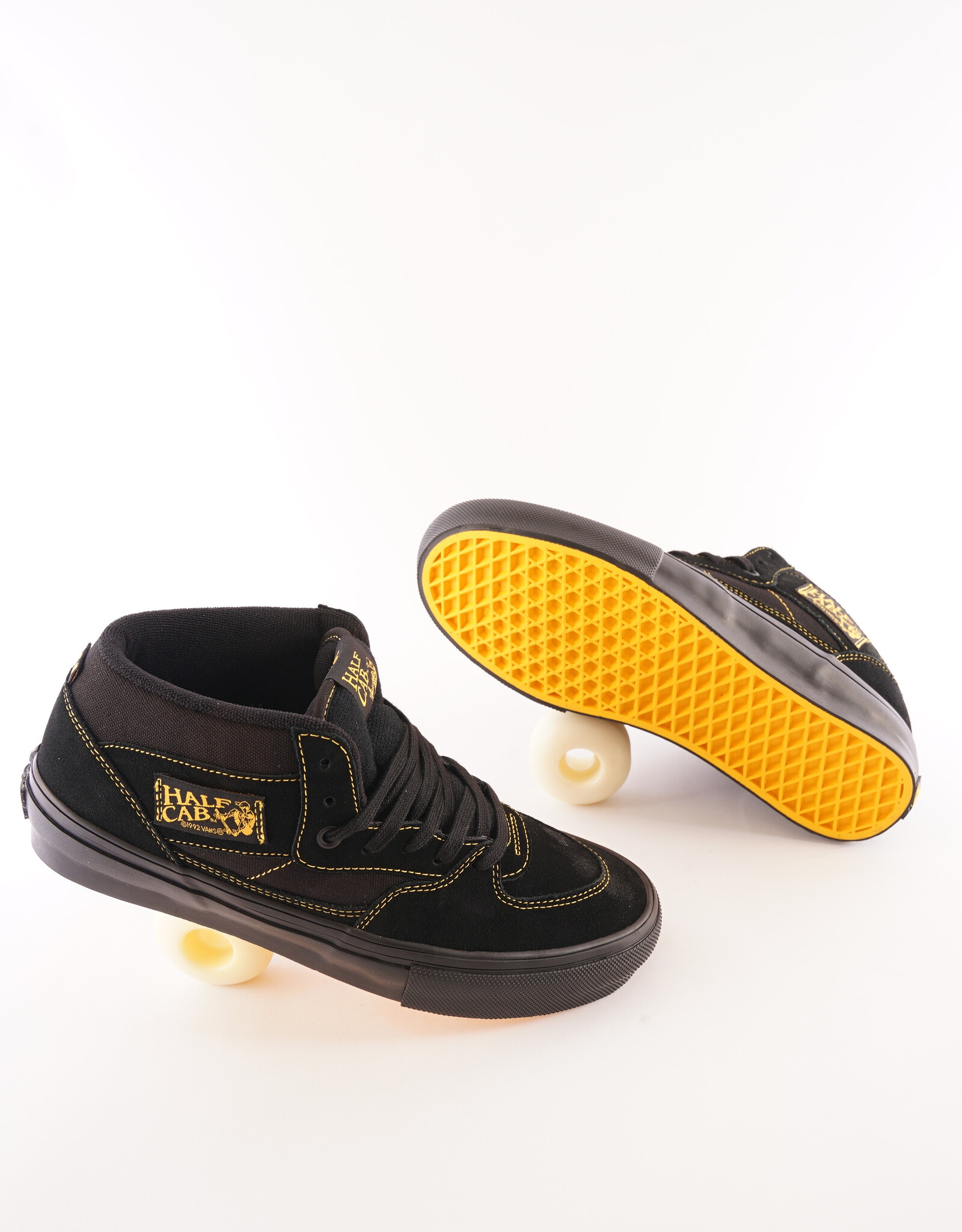 VANS Skate Half Cab - Black/Mustard