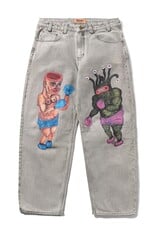 BUTTER GOODS Daniel Johnston Boxing Denim Jeans - Washed Grey