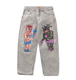 BUTTER GOODS Daniel Johnston Boxing Denim Jeans - Washed Grey