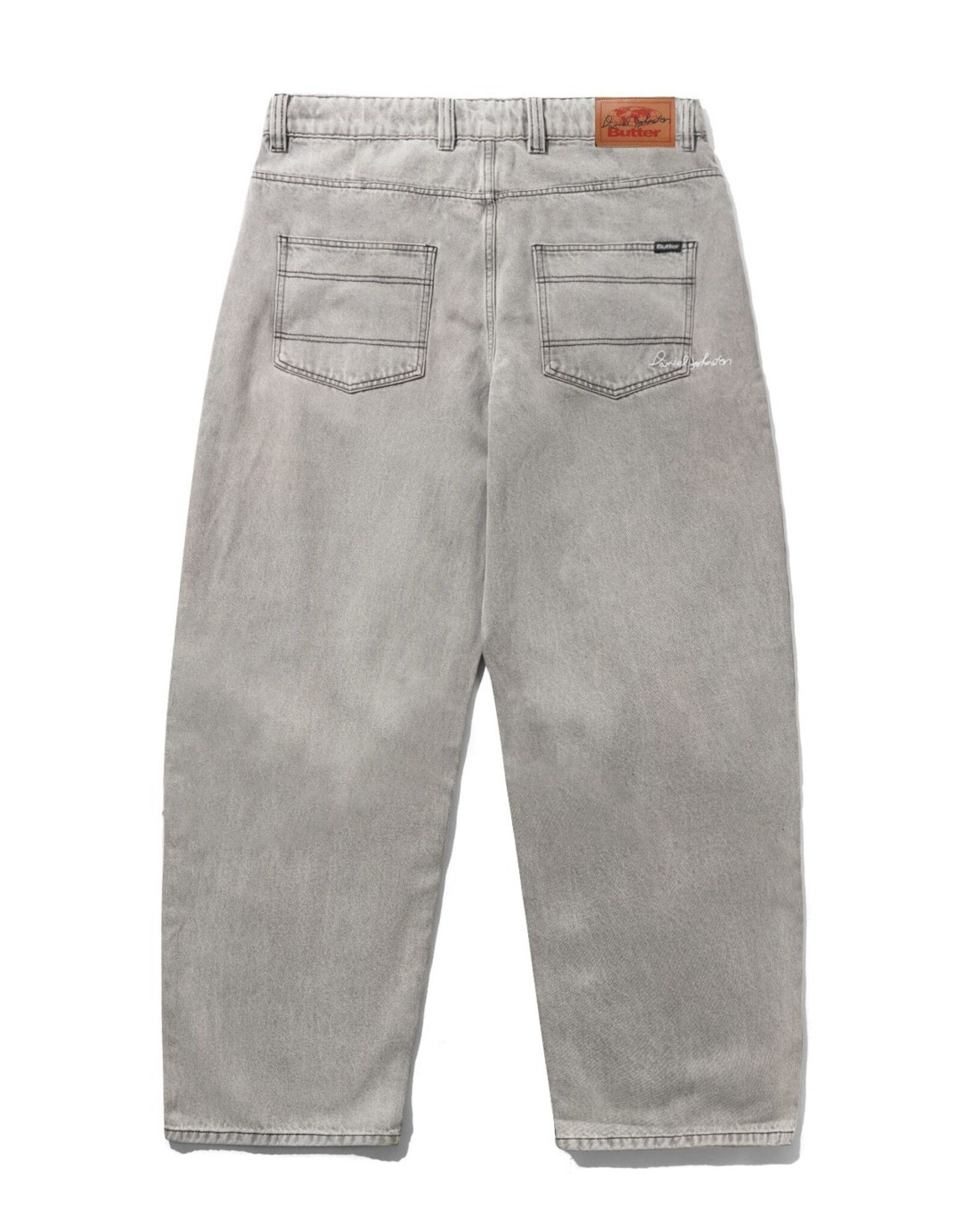 BUTTER GOODS Daniel Johnston Boxing Denim Jeans - Washed Grey