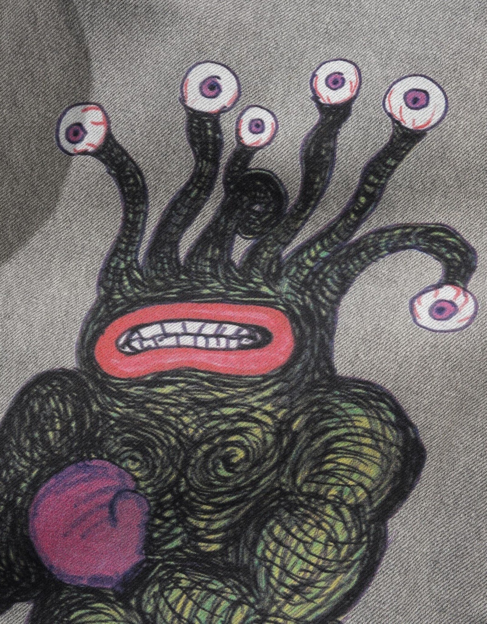 BUTTER GOODS Daniel Johnston Boxing Denim Jeans - Washed Grey