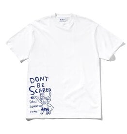 BUTTER GOODS Daniel Johnston Don't Be Scared Tee - White
