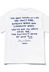 BUTTER GOODS Daniel Johnston Don't Be Scared Tee - White