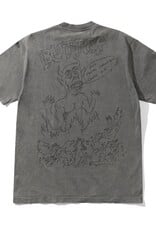 BUTTER GOODS Daniel Johnston Satan Tee - Black Acid Wash