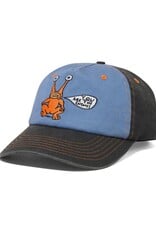 BUTTER GOODS Daniel Johnston Enemy 5 Panel Cap - Black / Slate