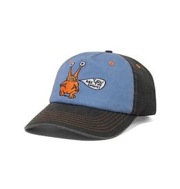 BUTTER GOODS Daniel Johnston Enemy 5 Panel Cap - Black / Slate