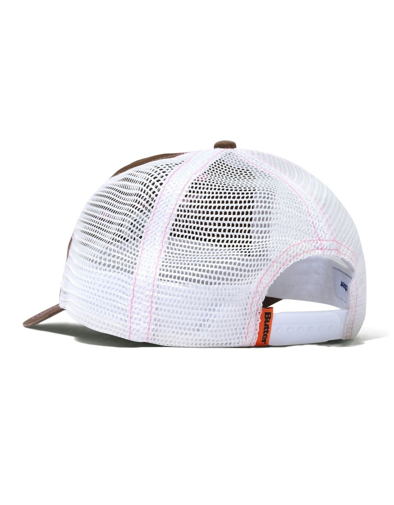 BUTTER GOODS Daniel Johnston Eye Trucker Cap - Brown