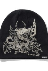 BUTTER GOODS Daniel Johnston Dragon Skully Beanie - Black