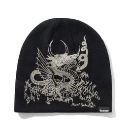 BUTTER GOODS Daniel Johnston Dragon Skully Beanie - Black