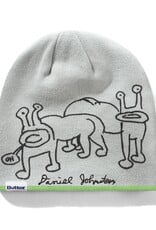 BUTTER GOODS Daniel Johnston Frog Reversible Beanie - Lime / Grey