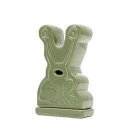 BUTTER GOODS Daniel Johnston Frog Ceramic Incense Holder - Light Green