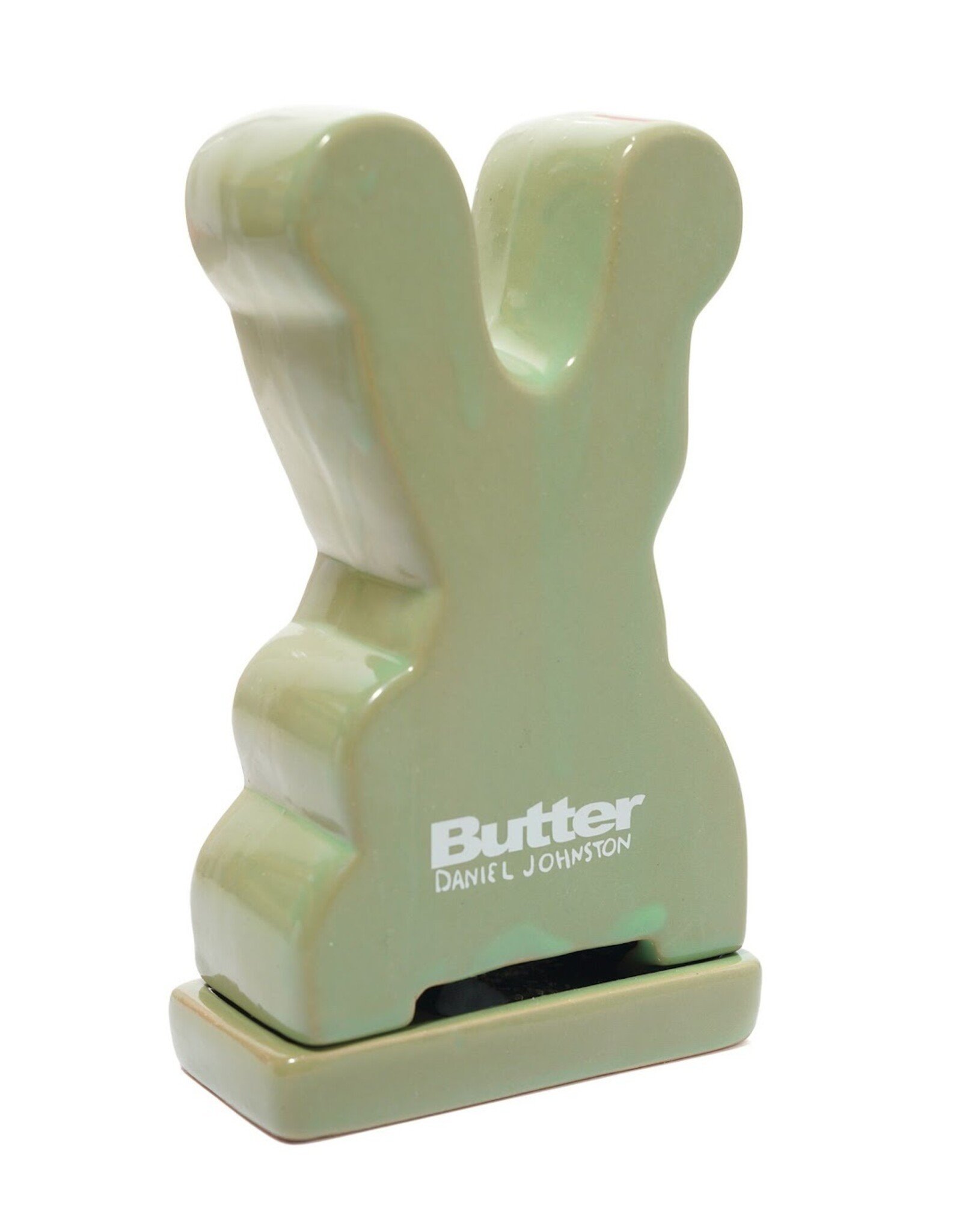 BUTTER GOODS Daniel Johnston Frog Ceramic Incense Holder - Light Green