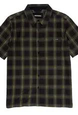 INDEPENDENT Belmont S/S Flannel Top - Black/Tan