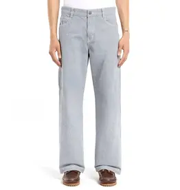 DICKIES Hickory Loose Straight Carpenter Pant - Retro Indigo Stripe