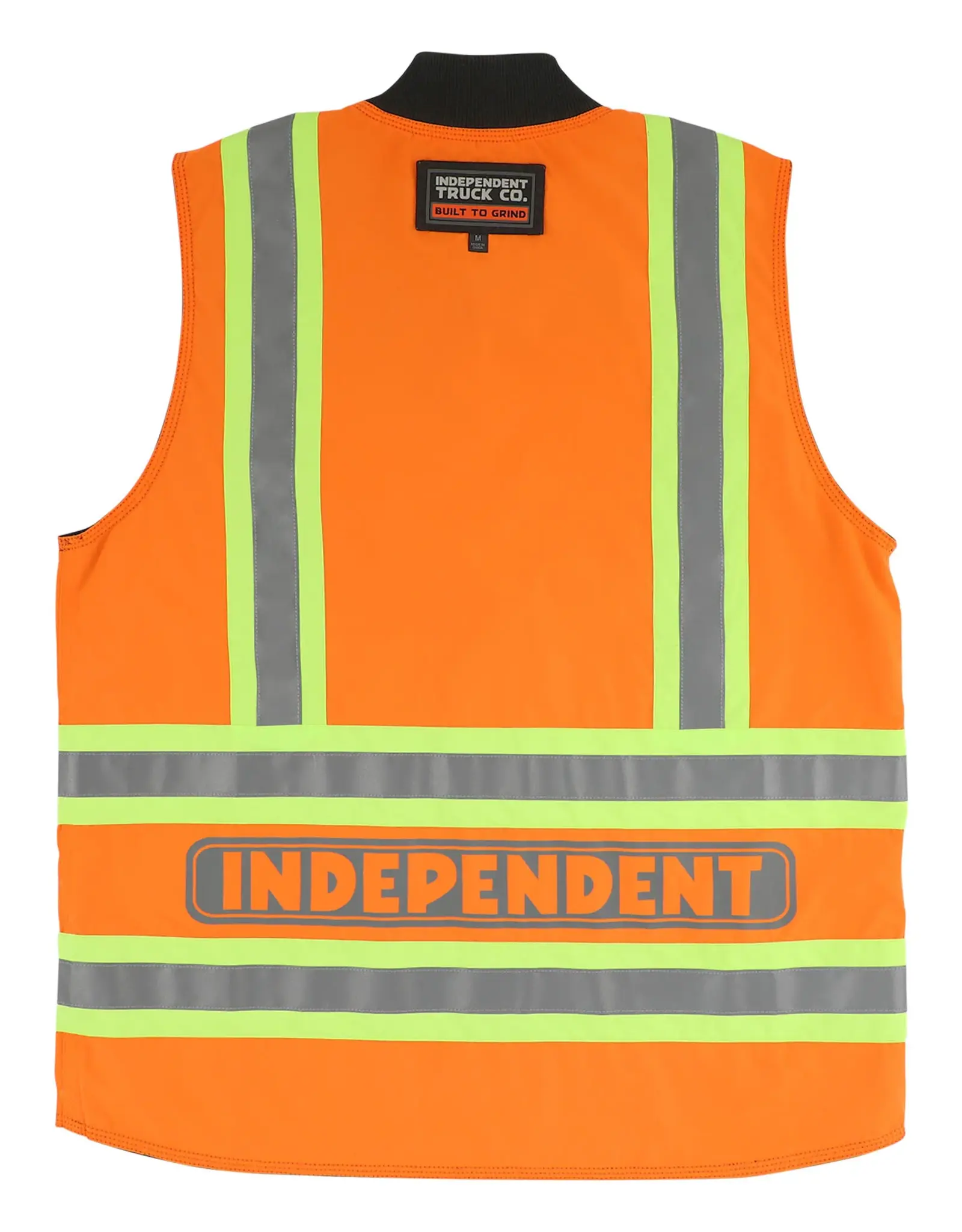INDEPENDENT BTG Reversible Work Vest - Black / Orange