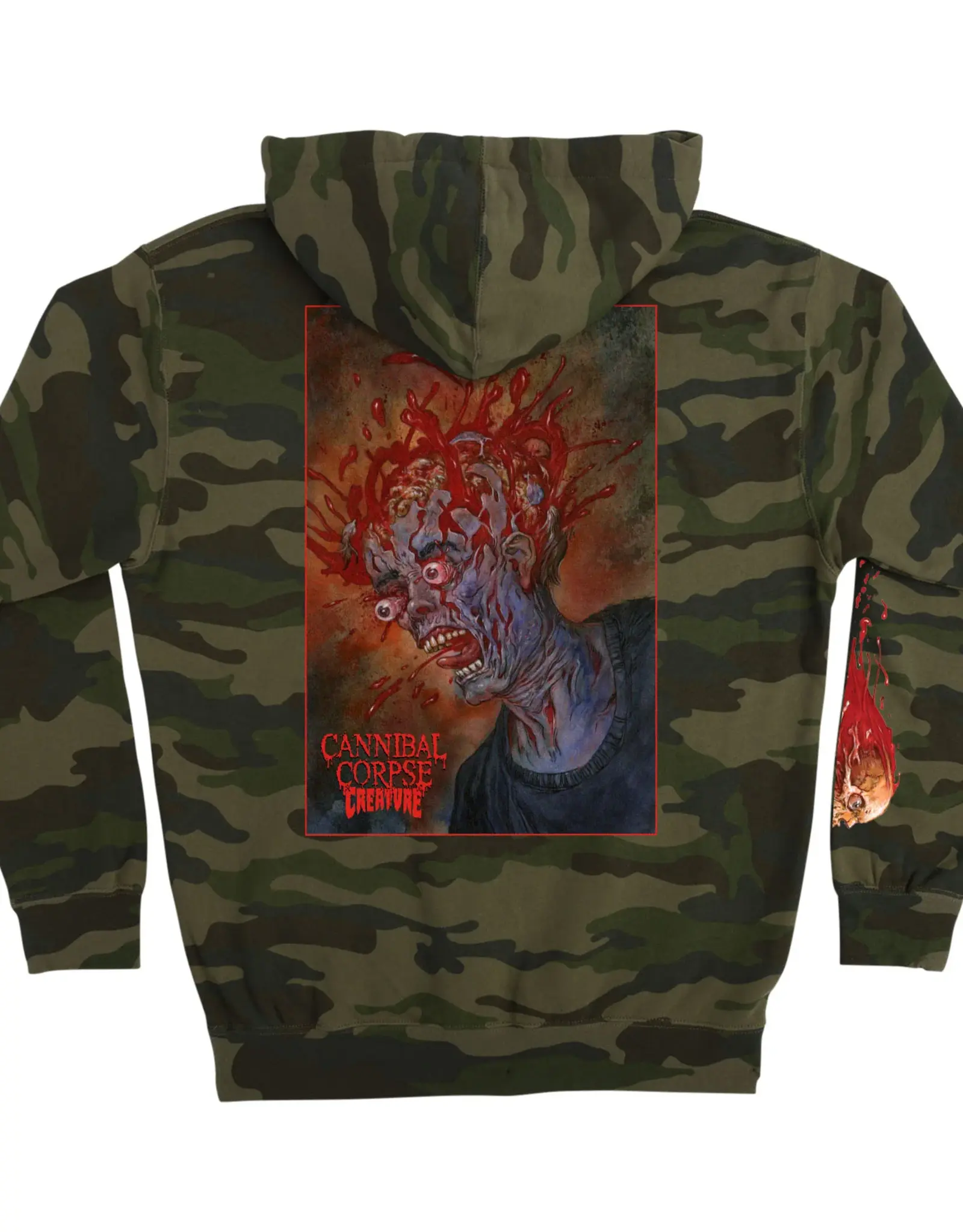CREATURE Cannibal Corpse Creature Hoodie - Forest Camo