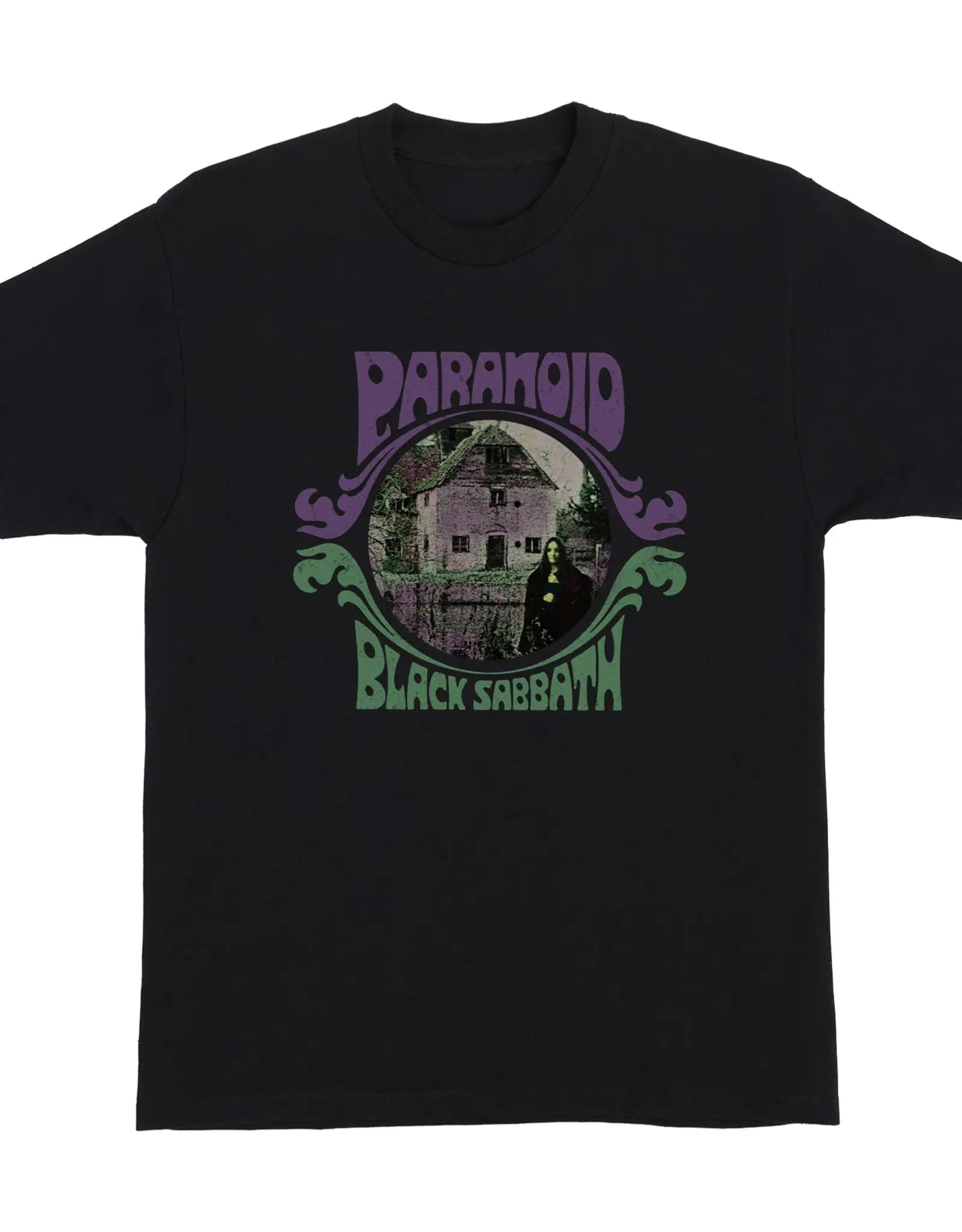 OJ WHEELS Black Sabbath Paranoid Witch Tee - Black
