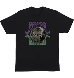 OJ WHEELS Black Sabbath Paranoid Witch Tee - Black
