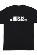 OJ WHEELS Listen to Black Sabbath Tee - Black