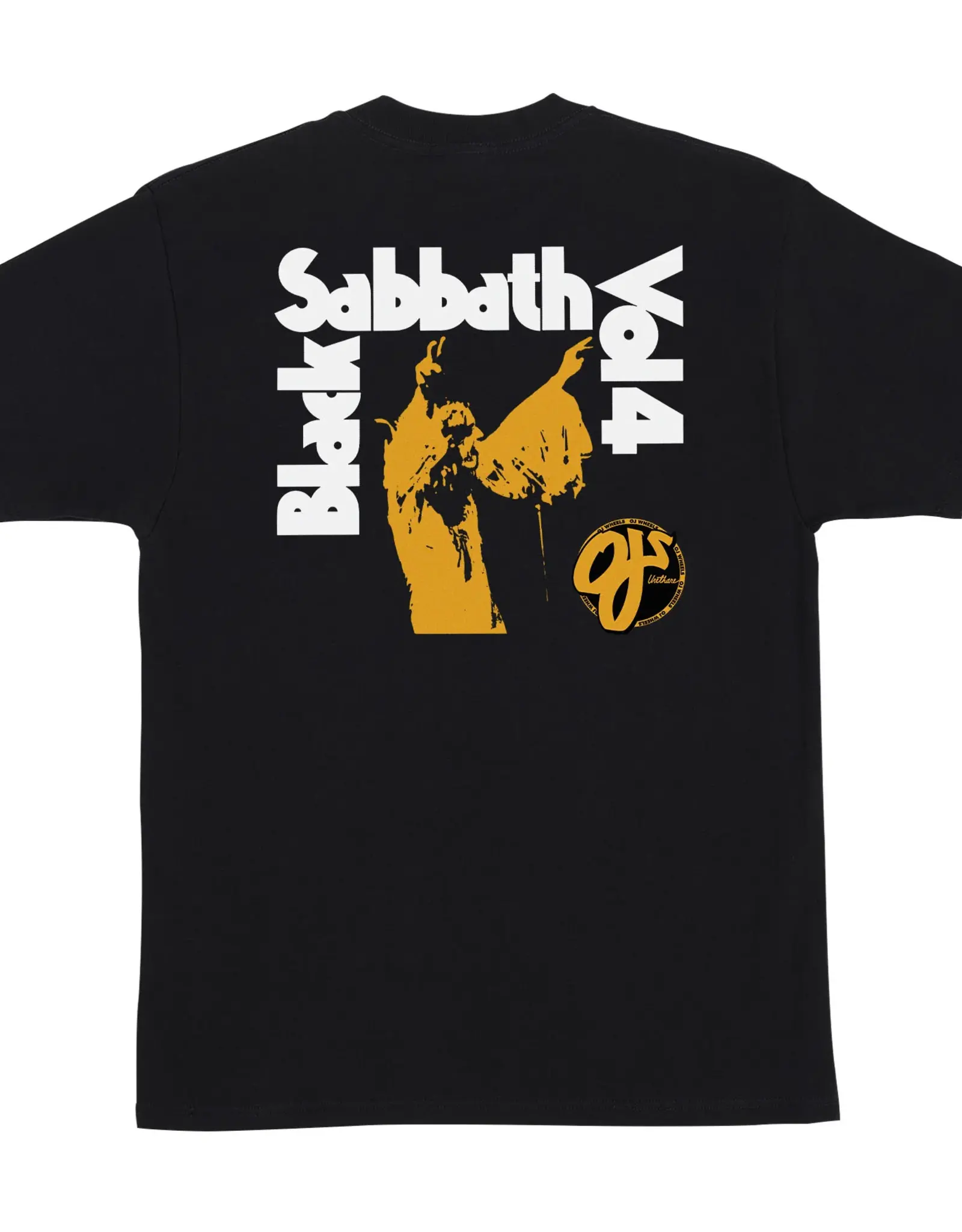 OJ WHEELS Listen to Black Sabbath Tee - Black
