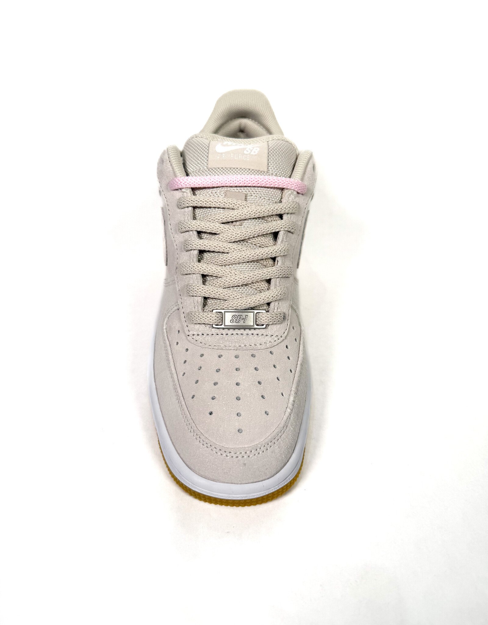 NIKE SB Air Force 1 - Lt Orewood Brn / White / Pink Foam