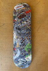 REAL SKATEBOARDS Ishod Wair Where's Ishod Pro Deck - 8.25