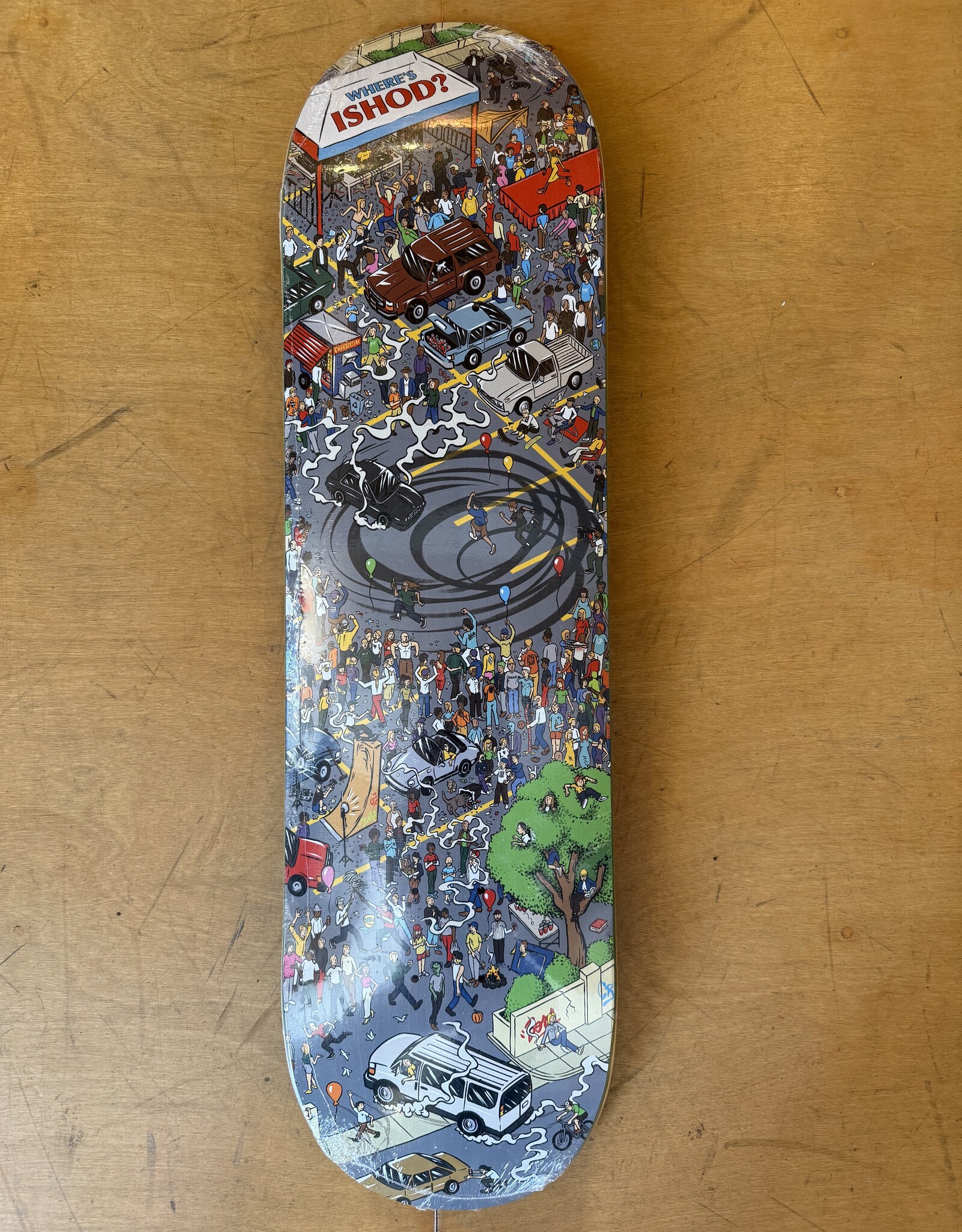 REAL SKATEBOARDS Ishod Wair Where's Ishod Pro Deck - 8.25