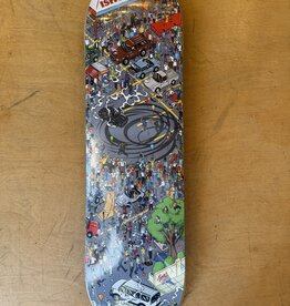 REAL SKATEBOARDS Ishod Wair Where's Ishod Pro Deck - 8.25