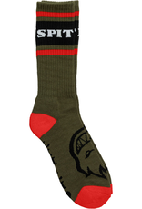 SPITFIRE SPITFIRE CLASSSIC 87 BIGHEAD SOCK - OLIVE/BLACK