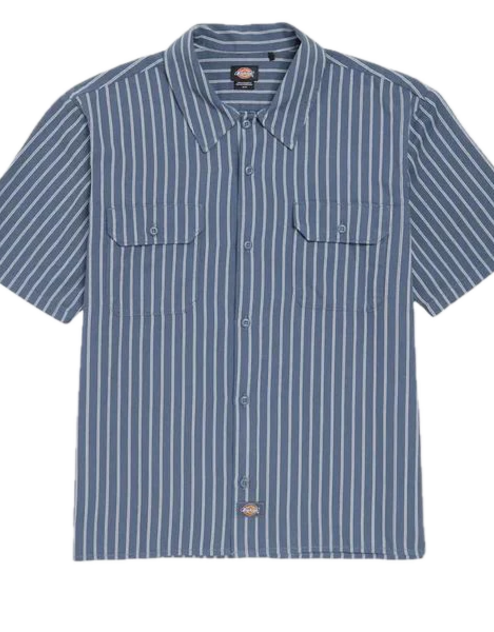 DICKIES Worn In Lightweight Work Shirt - Retro Indigo