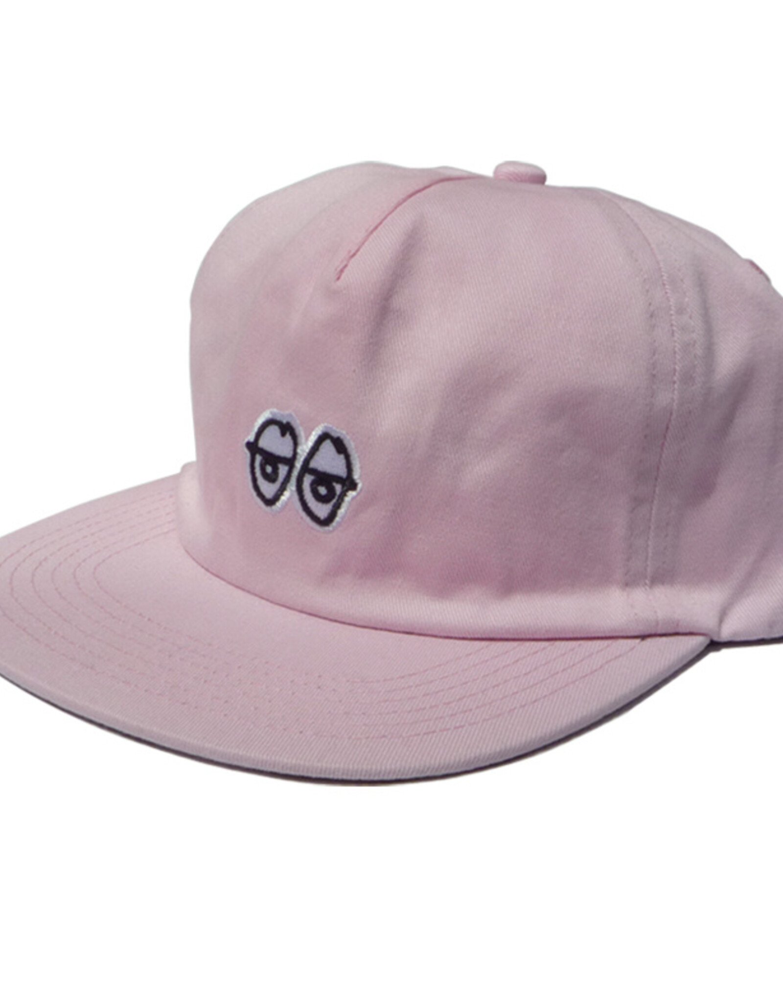 KROOKED Eyes Snapback Hat - Pink