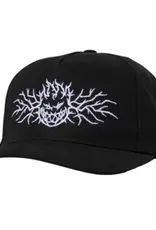 SPITFIRE Bighead Thorn A-Frame Snapback Hat - Black