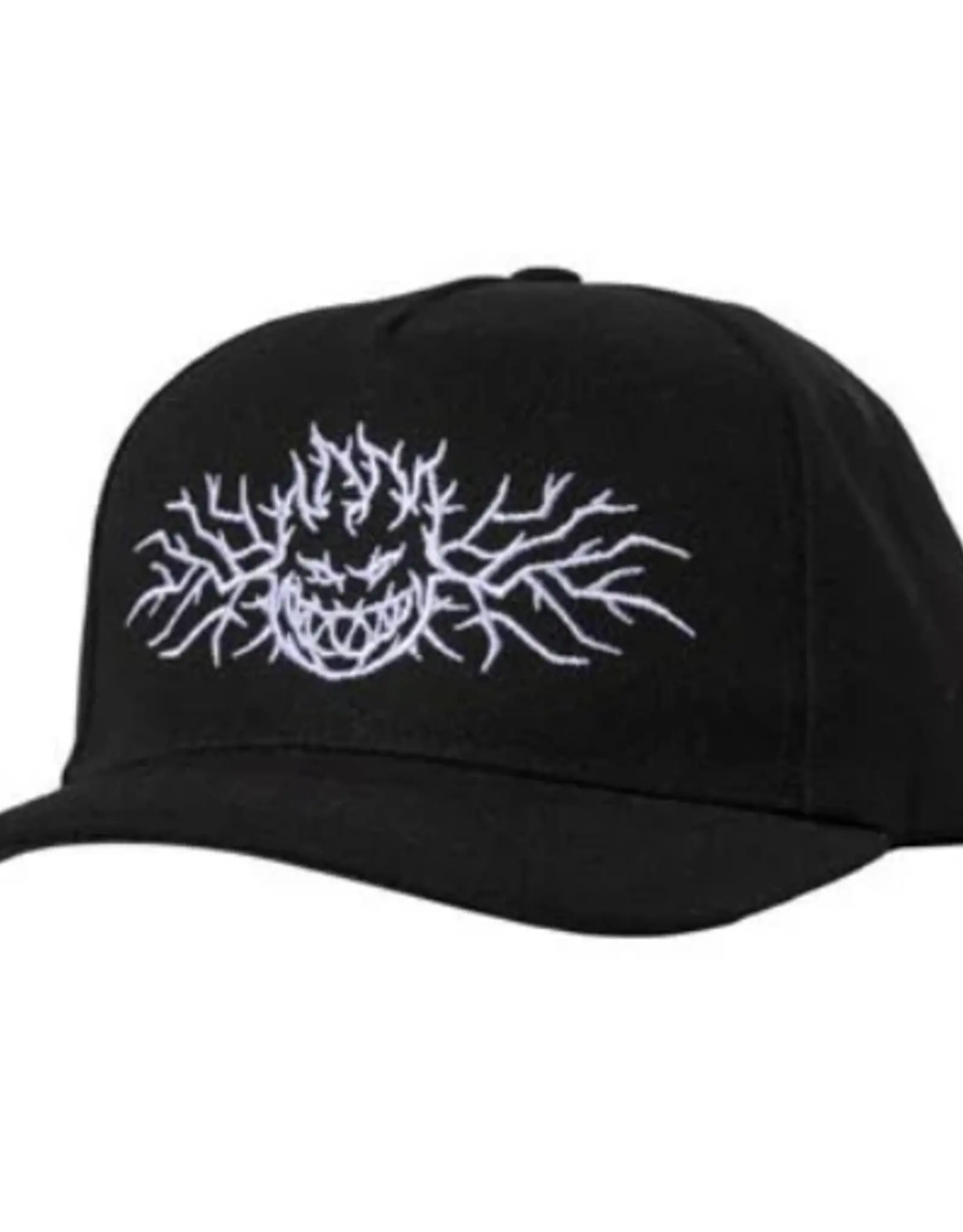SPITFIRE Bighead Thorn A-Frame Snapback Hat - Black