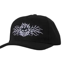 SPITFIRE Bighead Thorn A-Frame Snapback Hat - Black