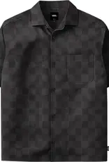 VANS Van Doren Tencel Check Camp S/S Shirt - Black