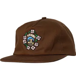 KROOKED Sweatpants Redux Snapback Hat - Brown
