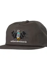 ANTI HERO Vampigeon Snapback Hat - Charcoal