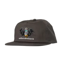 ANTI HERO Vampigeon Snapback Hat - Charcoal