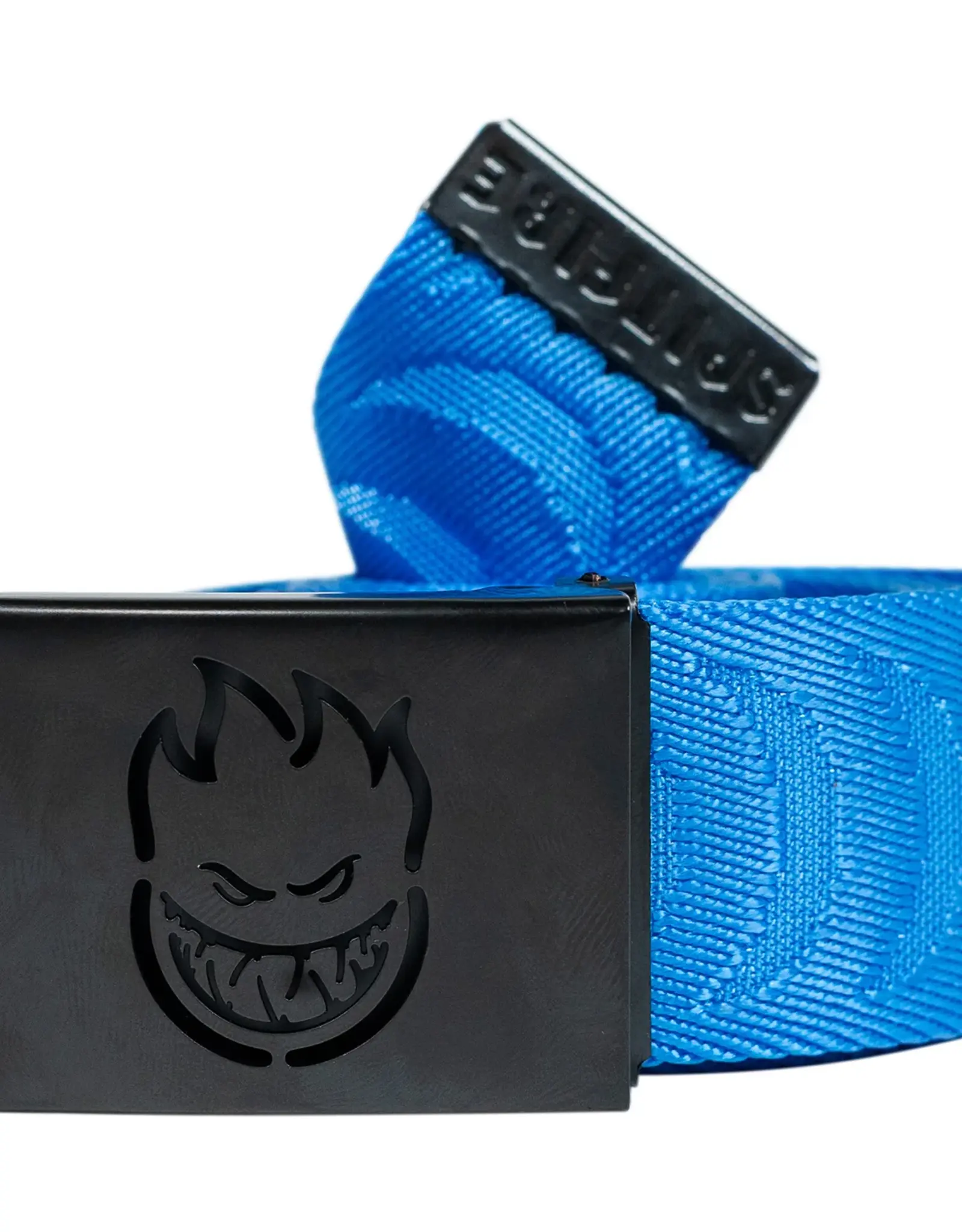SPITFIRE Bighead Cutout Jacquard Web Belt - Blue / Black