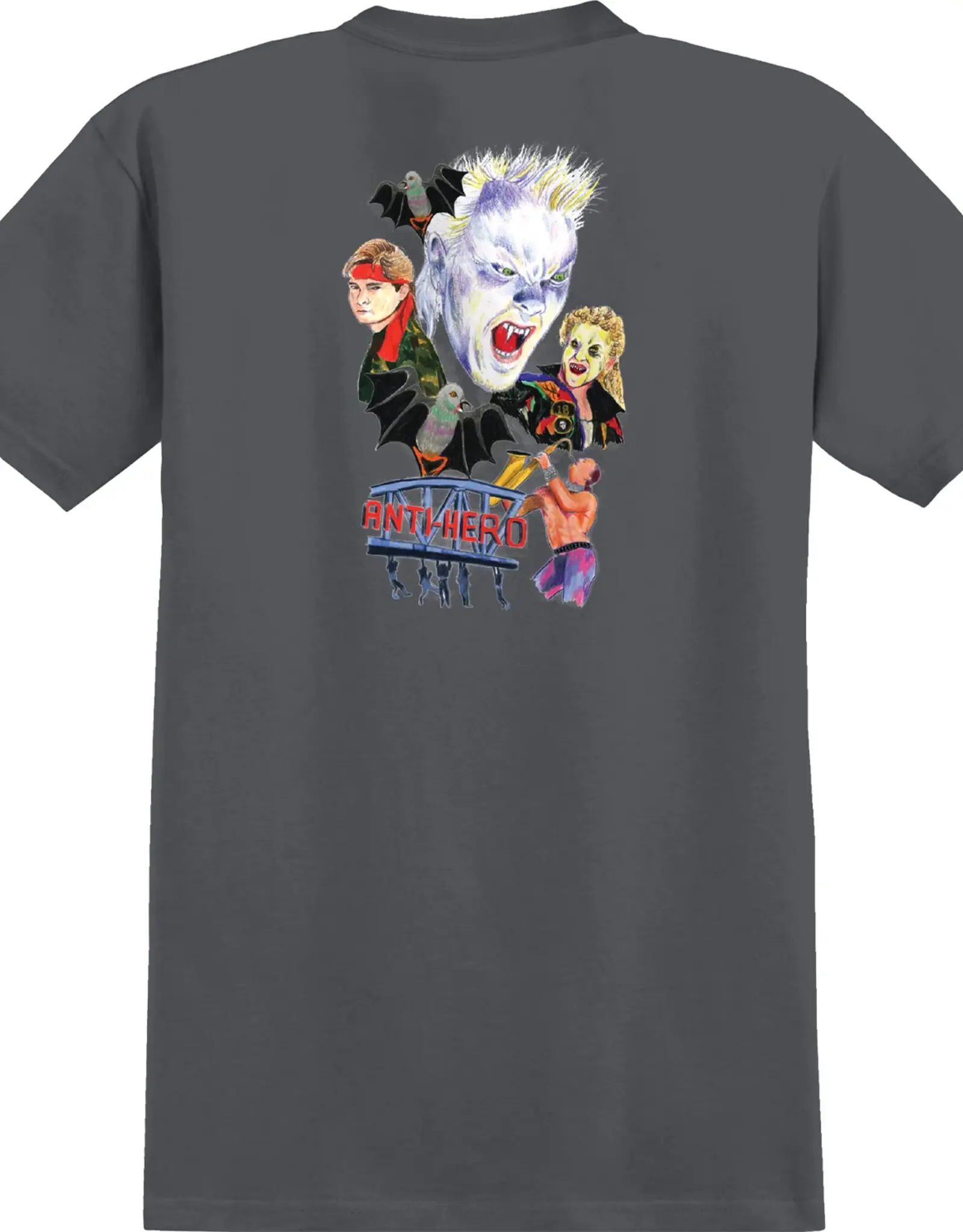 ANTI HERO Still Believe Tee - Charcoal