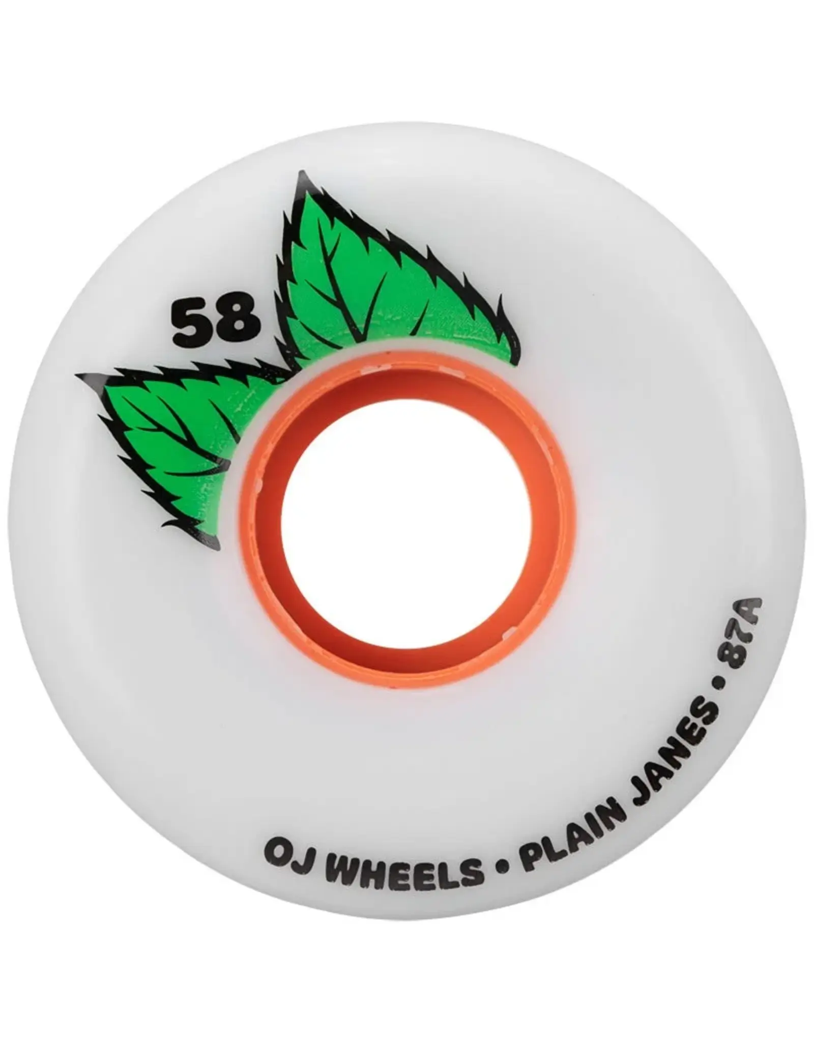 OJ WHEELS OJ PLAIN JANE KEYFRAME 87a  WHEEL - 58MM - 87A