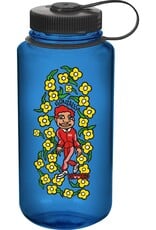 KROOKED Gonz Sweatpants Water Bottle - Blue