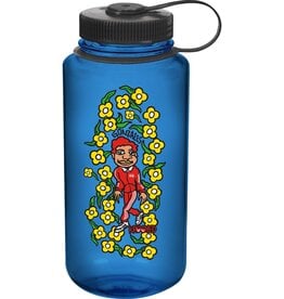 KROOKED Gonz Sweatpants Water Bottle - Blue