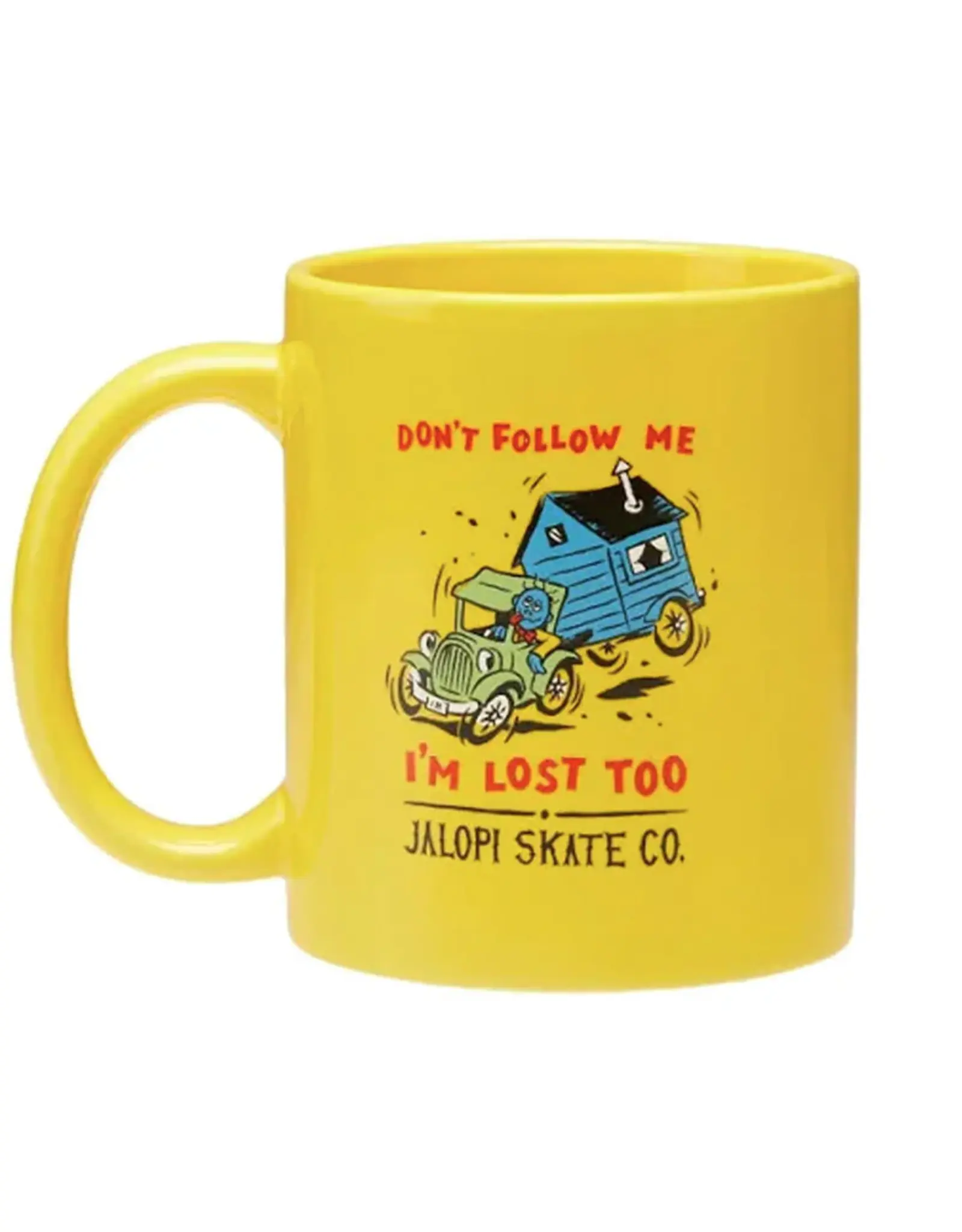 ANTI HERO Jalopi I'm Lost Too Coffee Mug - Yellow
