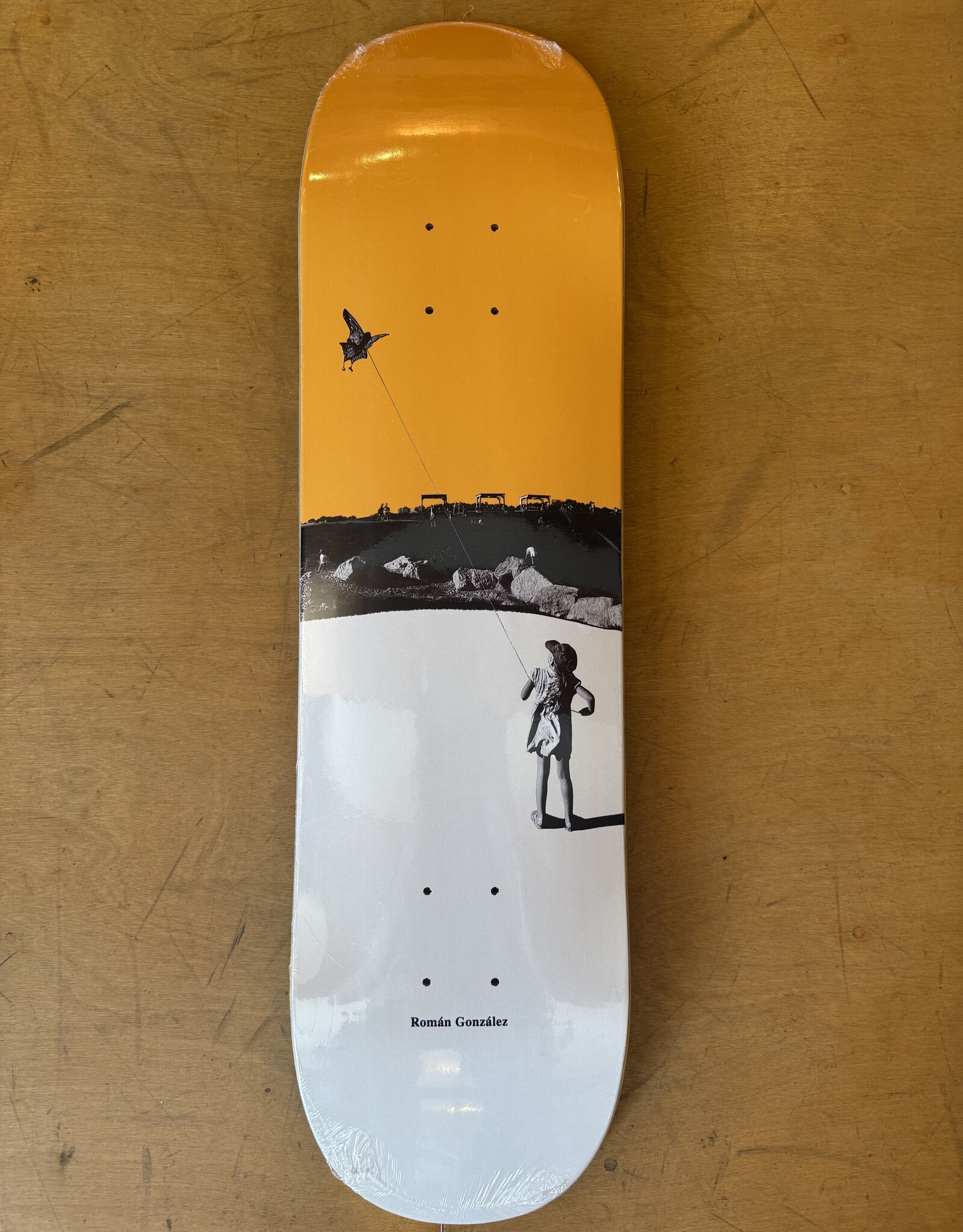 POLAR Kite Roman Gonzalez Pro Deck Yellow - 8.25