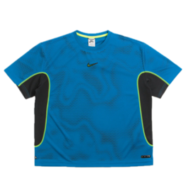 NIKE SB Ishod Short-Sleeve Jersey Top - Brilliant Blue / Black