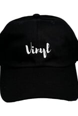 VINYL SKATEBOARDS Script Dad Hat - Black