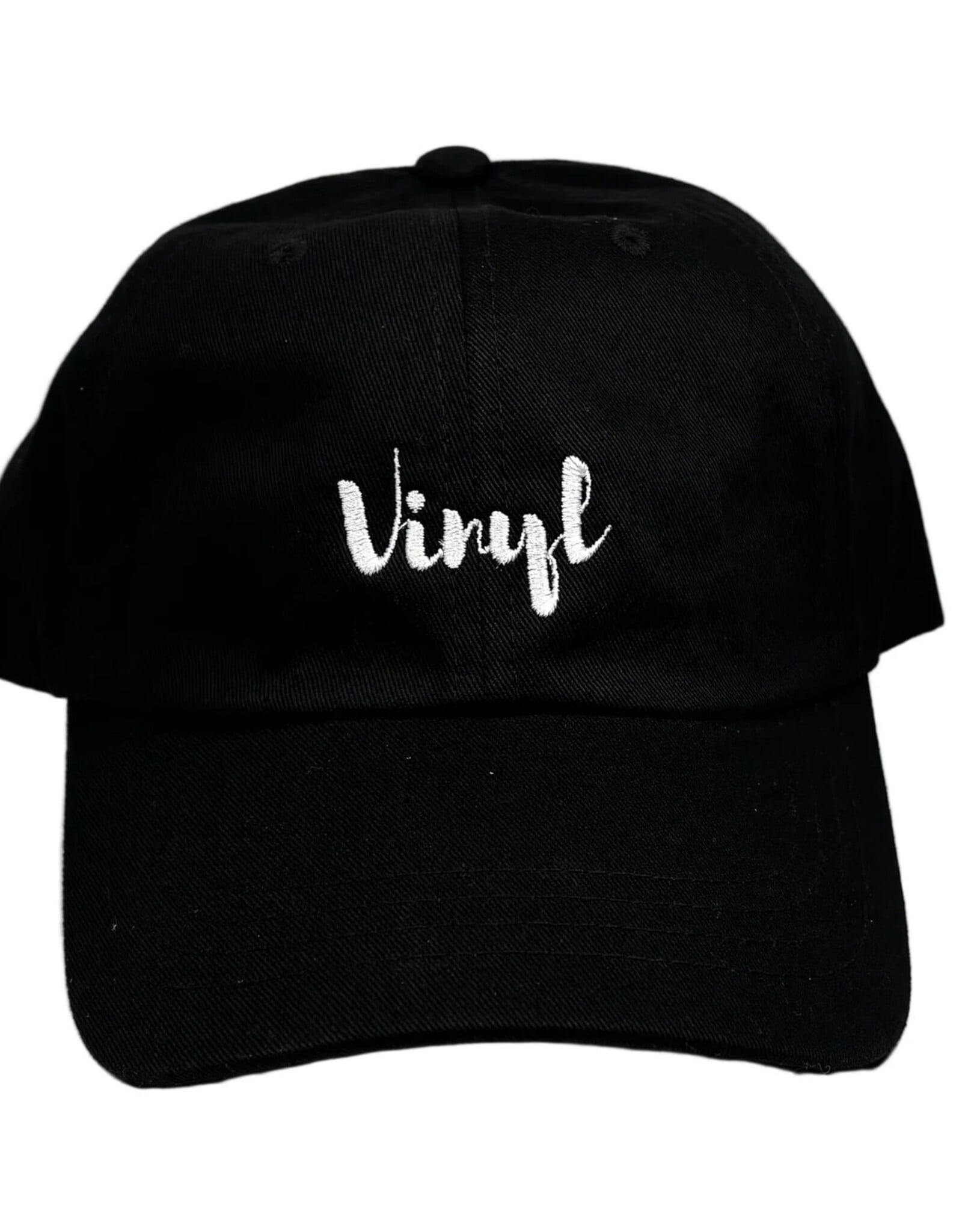 VINYL SKATEBOARDS Script Dad Hat - Black