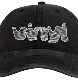 VINYL SKATEBOARDS Spiral Logo Dad Hat - Black