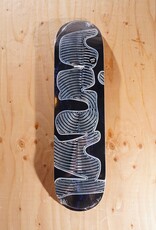 VINYL SKATEBOARDS Spiral Blue Marble Deck - 8.125